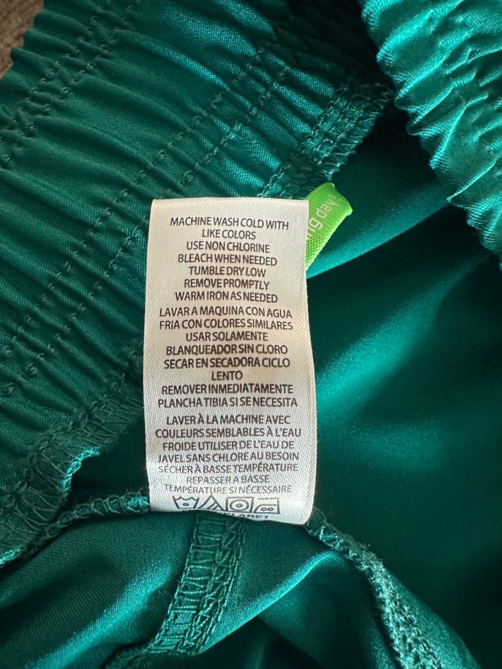 Healing Hands Jogger Scrub Pants XXS Hunter Green Extra Pocket - Picture 5 of 5